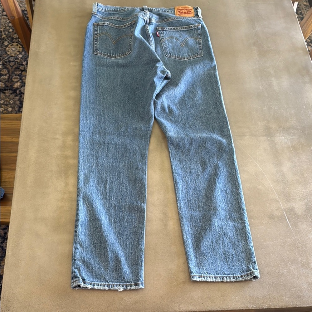 Levi's Mid-Wash 501 button fly jeans 31x30